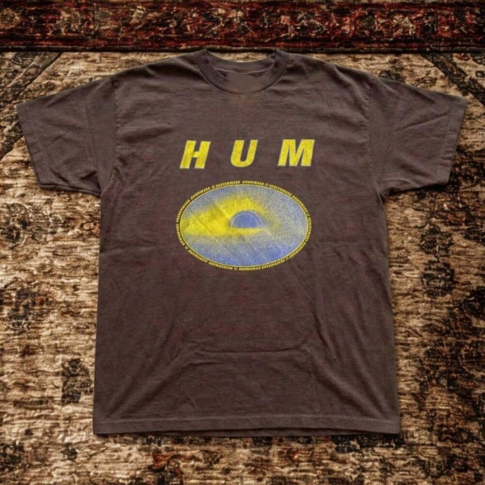 BROWN HUM T-Shirt Downward Is Heavenward